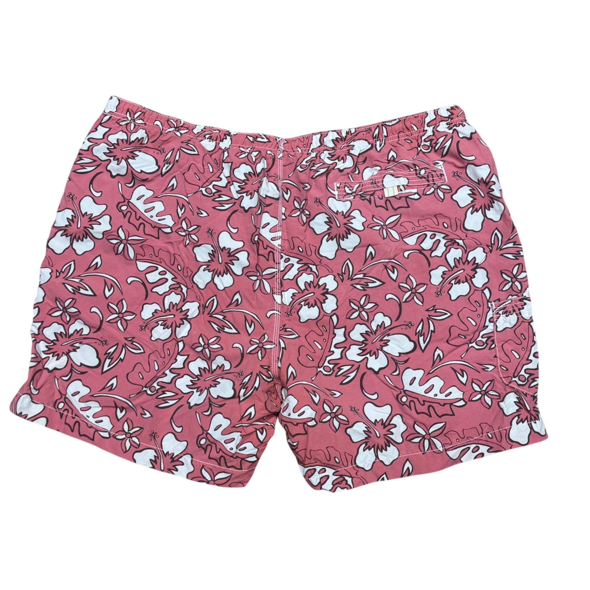 Tommy Bahama Relax Floral Swim Trunks XXL Pink Mesh Liner Hawaiian Tropical