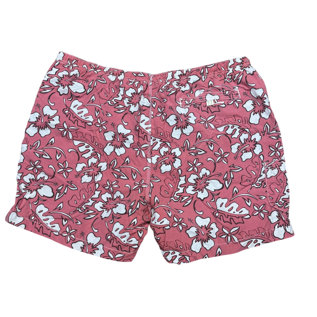 Tommy Bahama Relax Floral Swim Trunks XXL Pink Mesh Liner Hawaiian Tropical