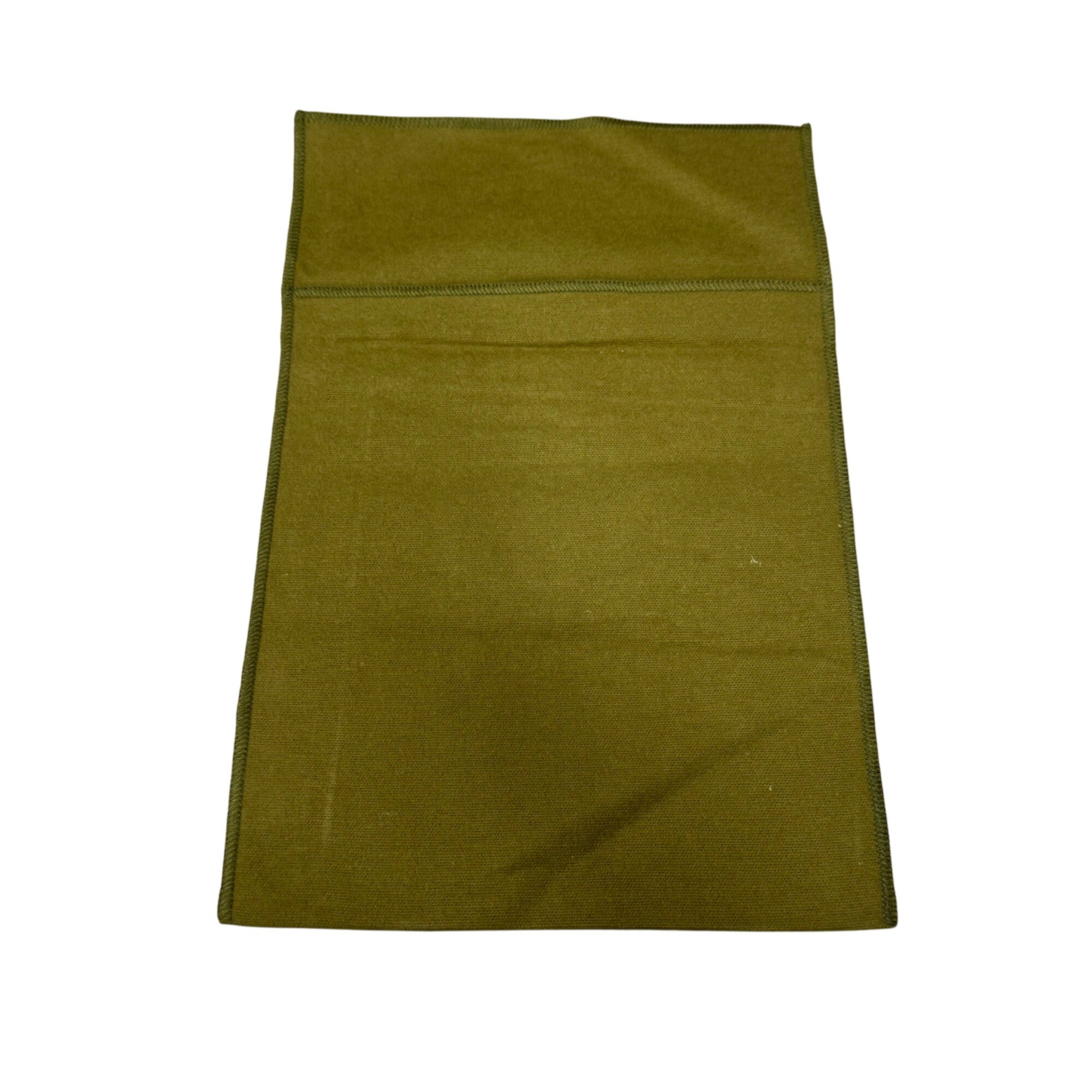 Christofle Green Protective Flatware Pouch Dust Bag Envelope 9x8 Storage Gift