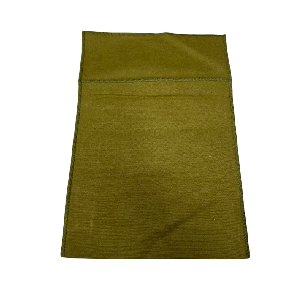 Christofle Green Protective Flatware Pouch Dust Bag Envelope 9x8 Storage Gift