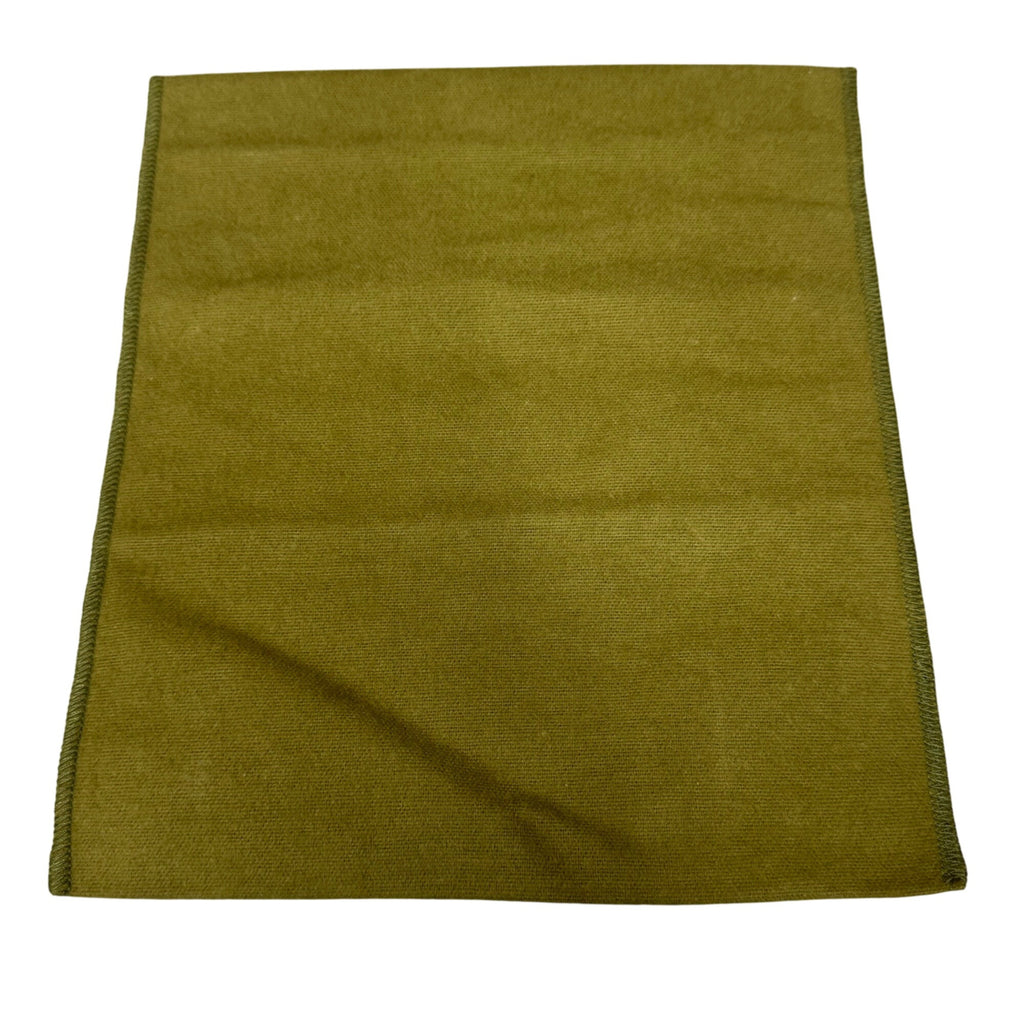 Christofle Green Protective Flatware Pouch Dust Bag Envelope 9x8 Storage Gift