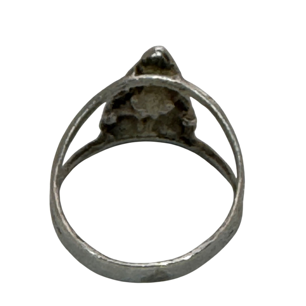 Vintage Sterling Silver Tree Frog Ring Size 7 Nature Inspired Boho Animal Band