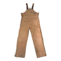 Key Imperial Work Construction Tan Cotton LL Overalls 40X29 Lined READ XL TALL