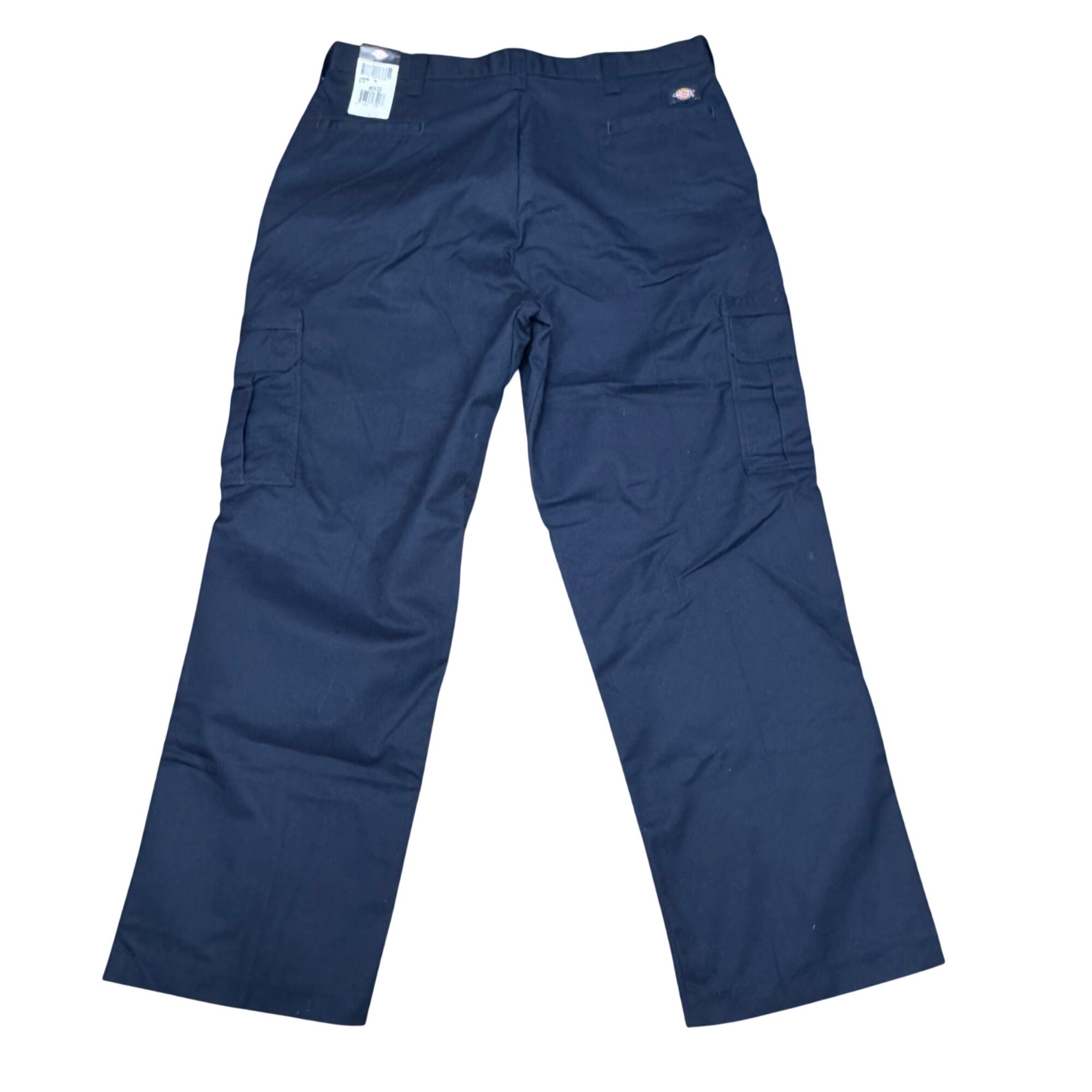 Dickies Mens 40X32 Navy Blue Cargo Work Pants NEW With Tags Durable Blend Cotton