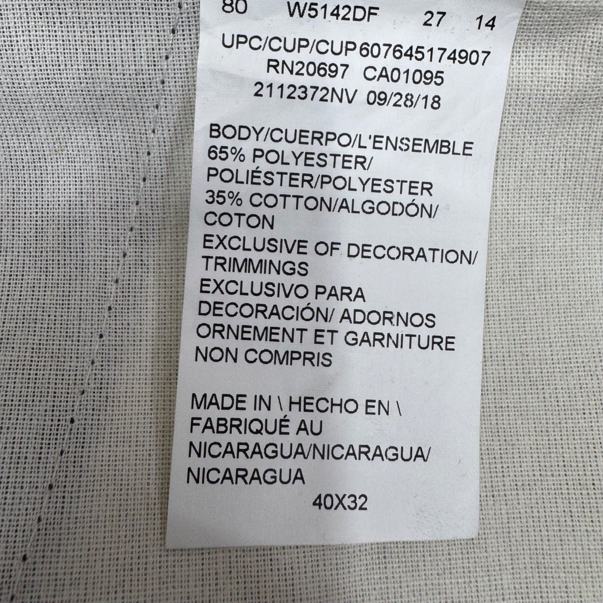 Dickies Mens 40X32 Navy Blue Cargo Work Pants NEW With Tags Durable Blend Cotton