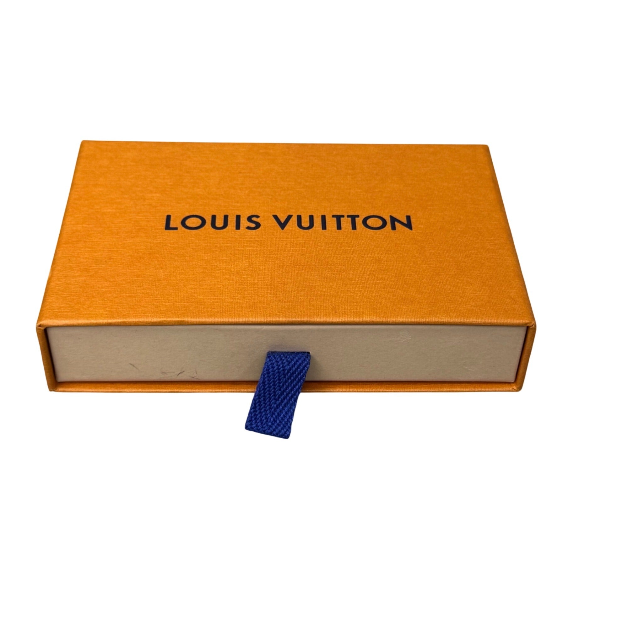 Louis Vuitton Orange Gift Box Wallet Scarf Clutch Set With Dust Bag 6.5x4x1.5