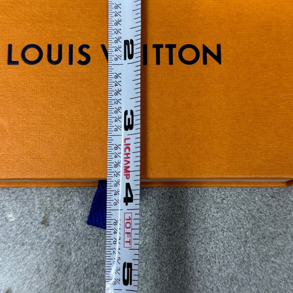 Louis Vuitton Orange Gift Box Wallet Scarf Clutch Set With Dust Bag 6.5x4x1.5