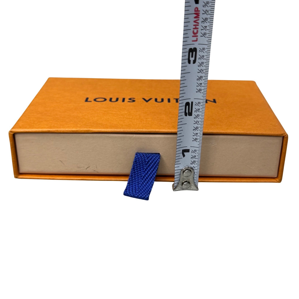 Louis Vuitton Orange Gift Box Wallet Scarf Clutch Set With Dust Bag 6.5x4x1.5