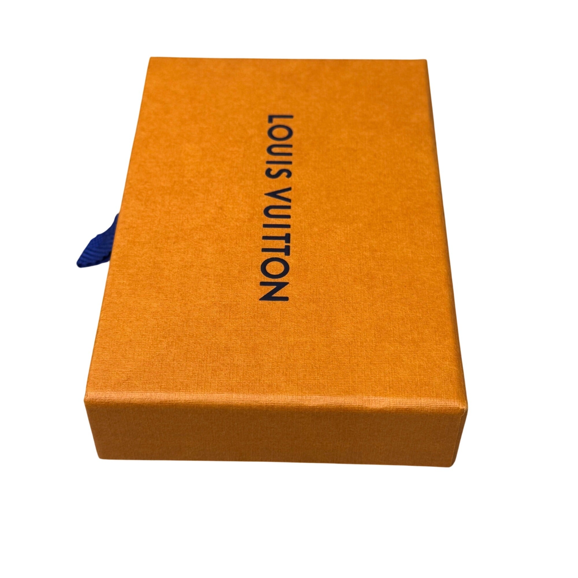 Louis Vuitton Orange Gift Box Wallet Scarf Clutch Set With Dust Bag 6.5x4x1.5