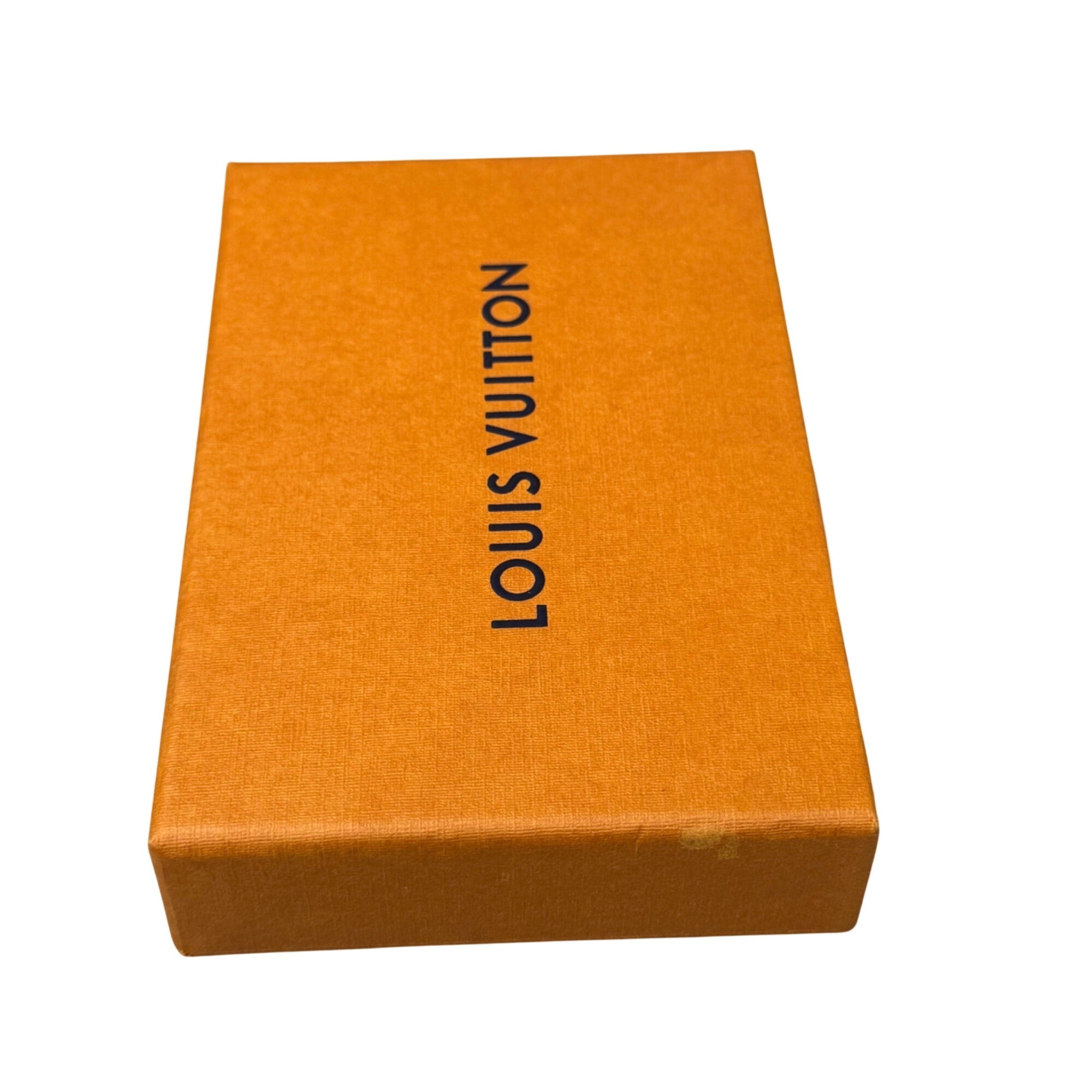 Louis Vuitton Orange Gift Box Wallet Scarf Clutch Set With Dust Bag 6.5x4x1.5