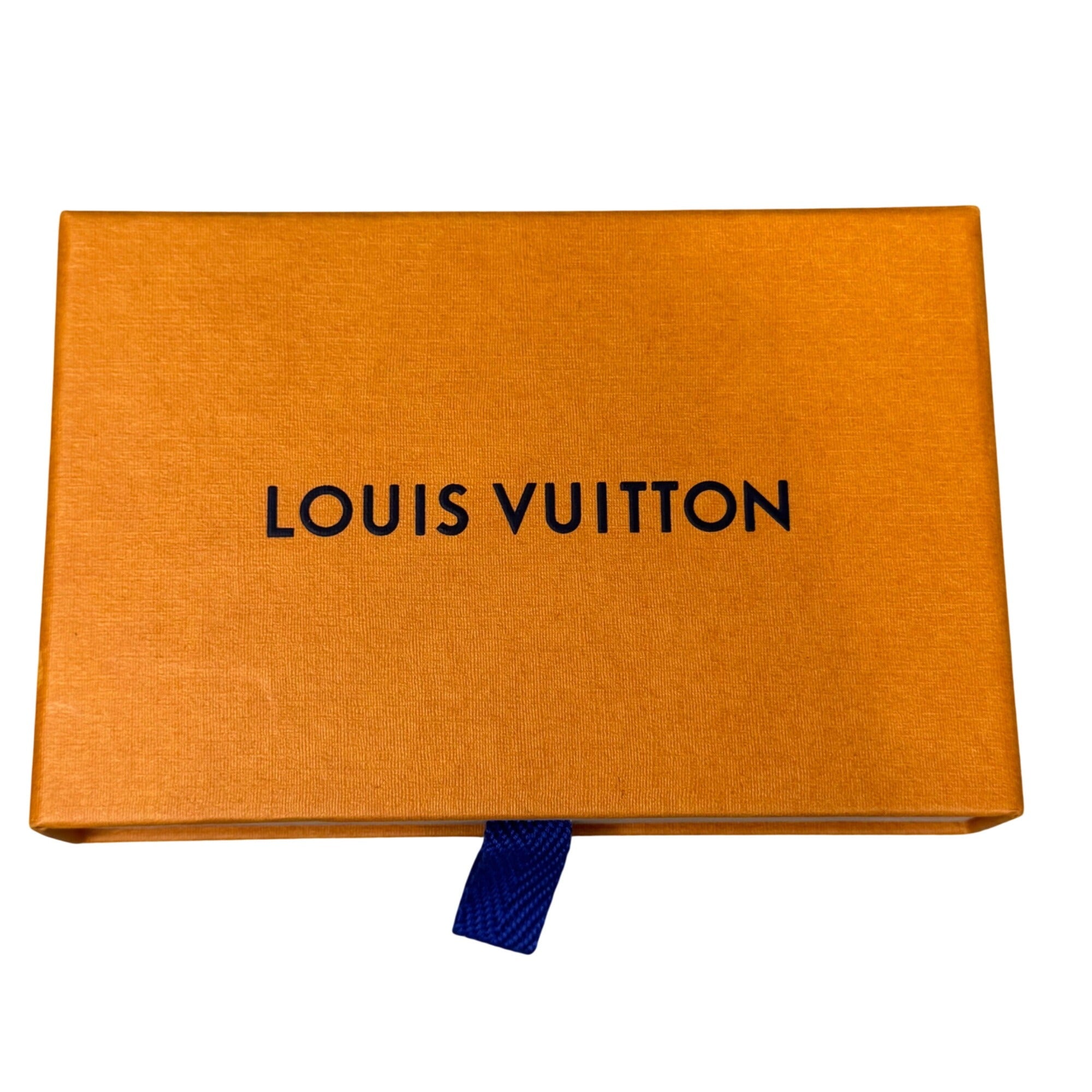 Louis Vuitton Orange Gift Box Wallet Scarf Clutch Set With Dust Bag 6.5x4x1.5