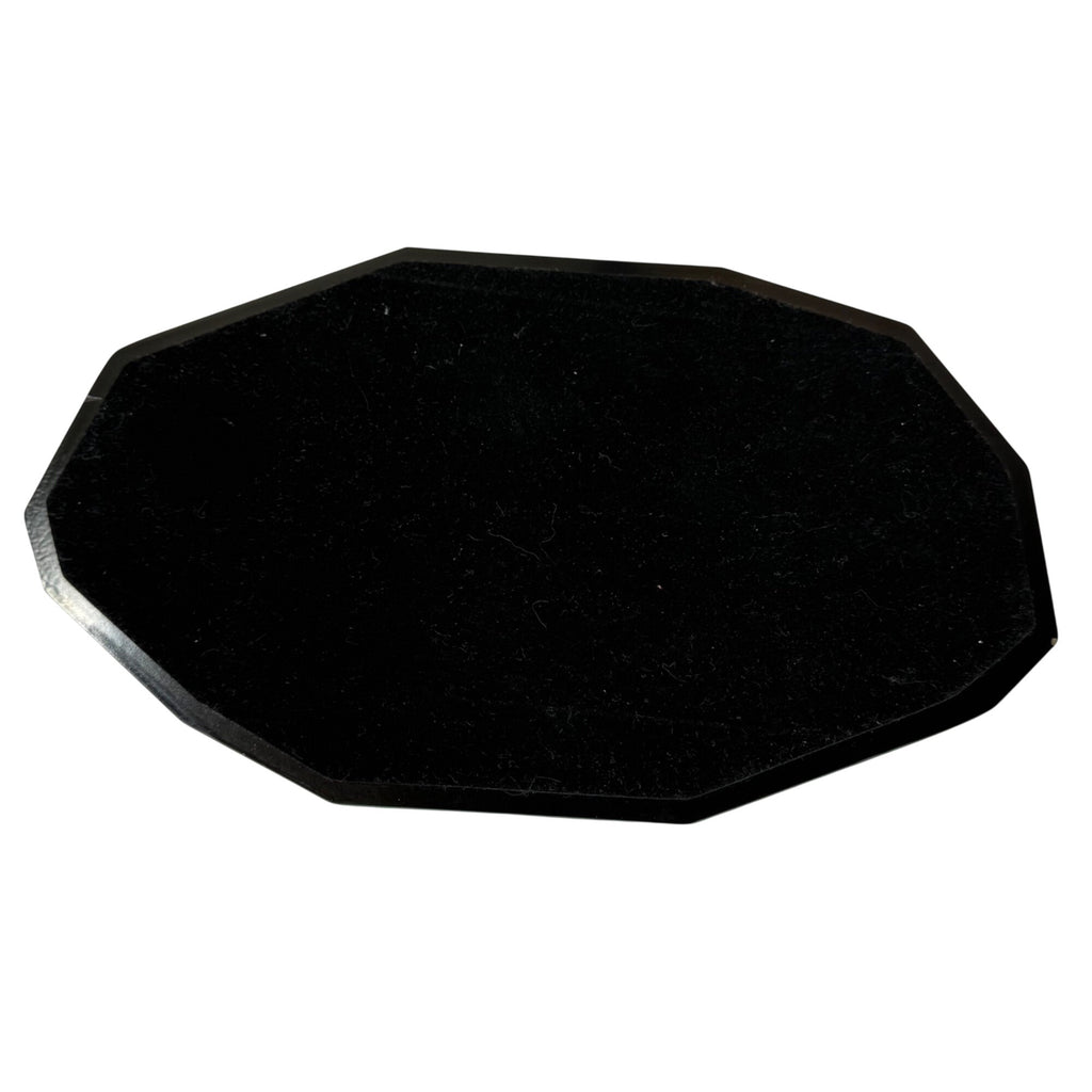 Swarovski Octagonal Crystal Display Mirror Large 10X6 Elegant Faceted Design SEE