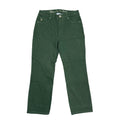 Belle By Kim Gravel Womens Green Straight Leg Pants Sz 4 Jeans Olive New w/o Tag