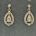 Judith Jack Art Deco Earrings Sterling Silver Marcasite Teardrop 925 Dangle VTG