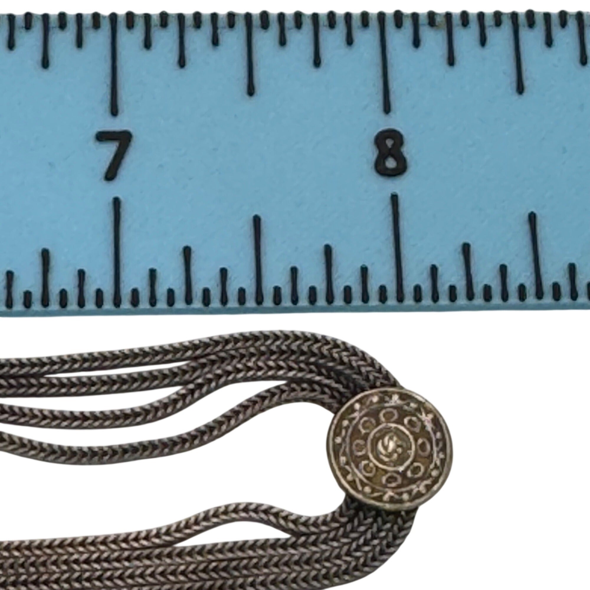 Byzantine Coin Sterling Silver Gold Vermeil Multi-Strand Necklace Choker 16" 34g