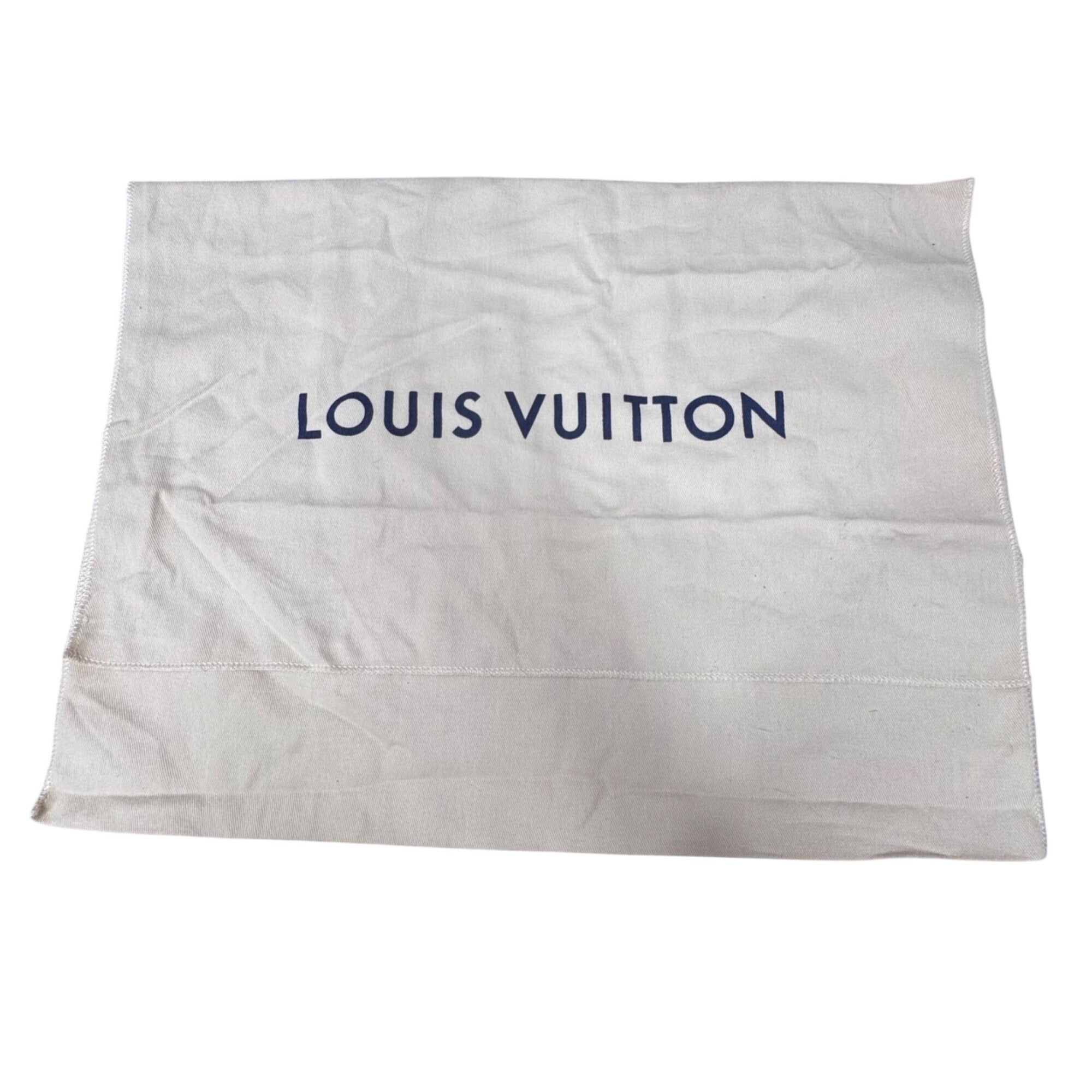 Louis Vuitton Beige Dust Bag Storage Gift Handbags 18”x13" Envelope Authentic