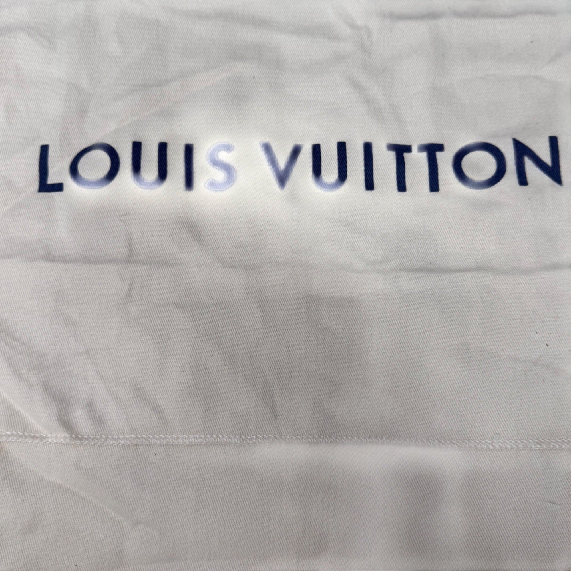 Louis Vuitton Beige Dust Bag Storage Gift Handbags 18”x13" Envelope Authentic