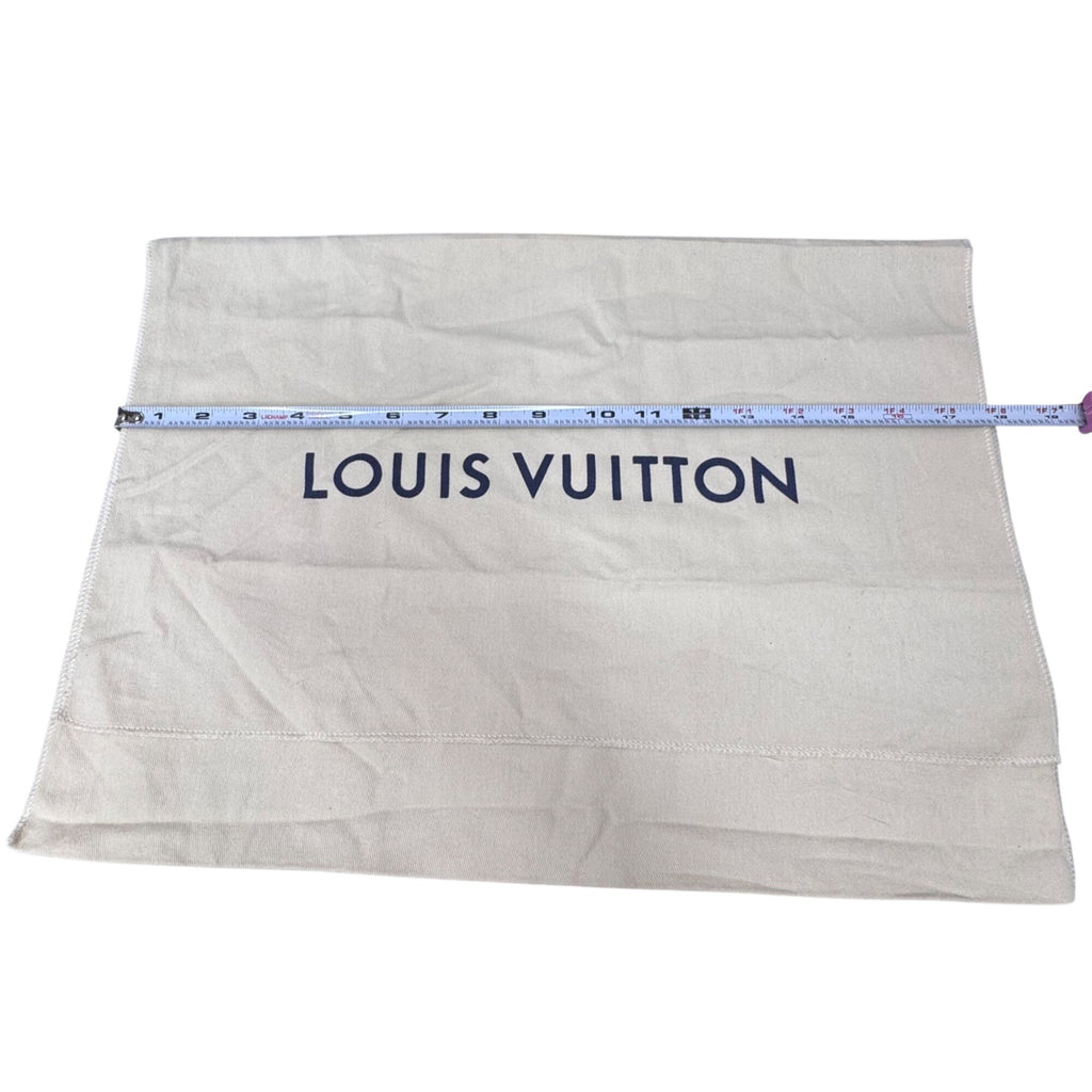 Louis Vuitton Beige Dust Bag Storage Gift Handbags 18”x13" Envelope Authentic