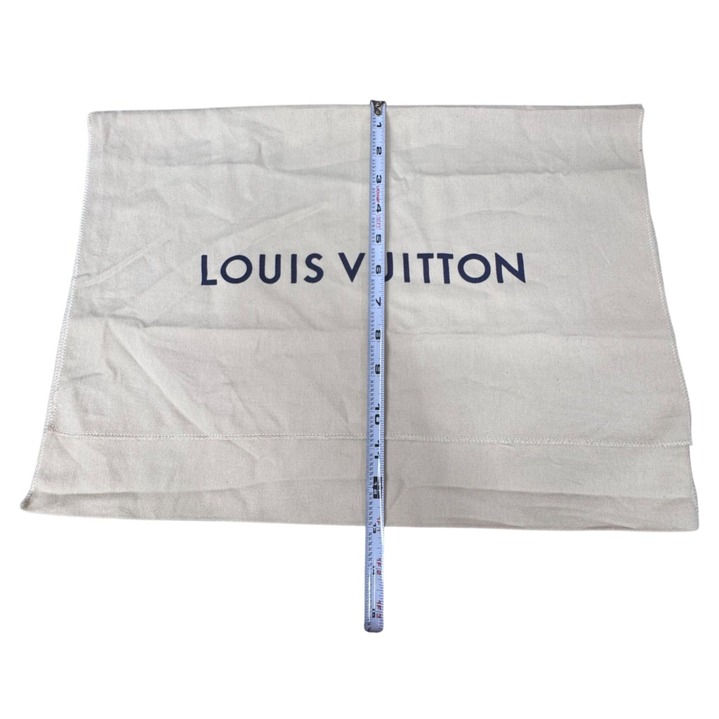 Louis Vuitton Beige Dust Bag Storage Gift Handbags 18”x13" Envelope Authentic