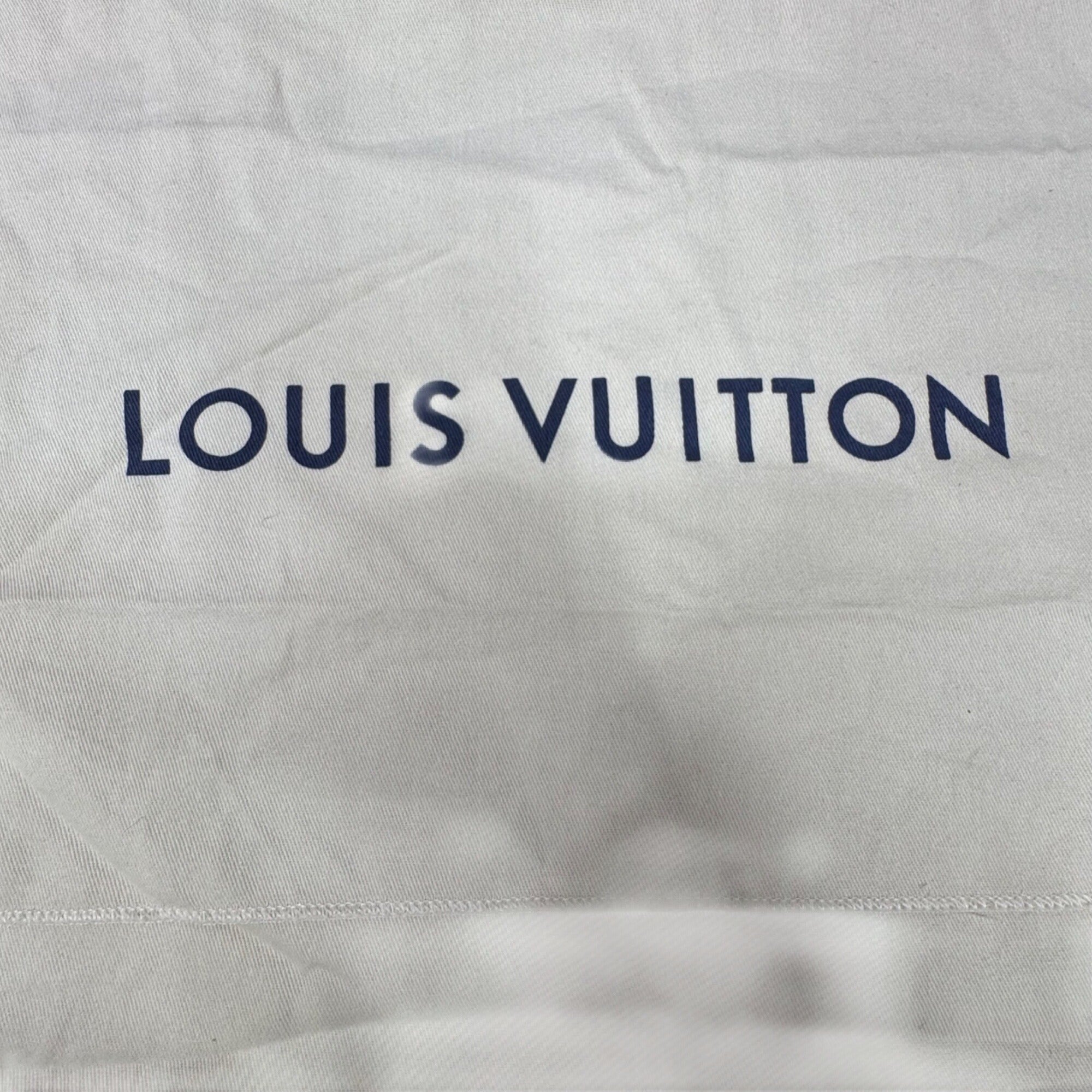 Louis Vuitton Beige Dust Bag Storage Gift Handbags 18”x13" Envelope Authentic