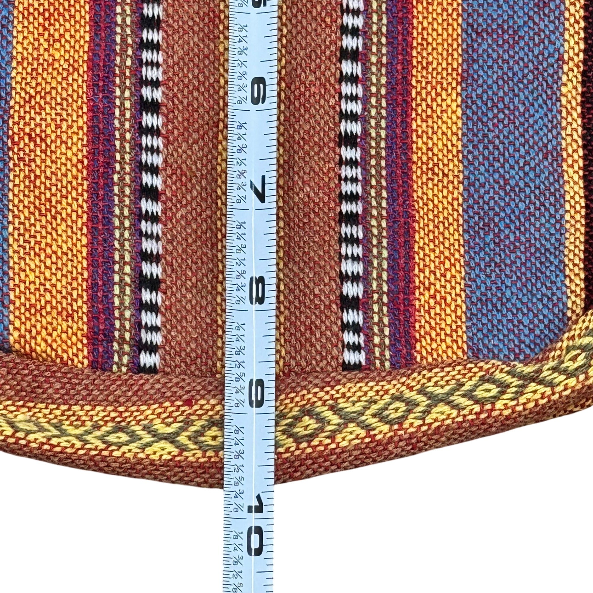 Hippie Boho Reggae Jamaican Style Colourful Stitched Cross Body Hip Adjustable