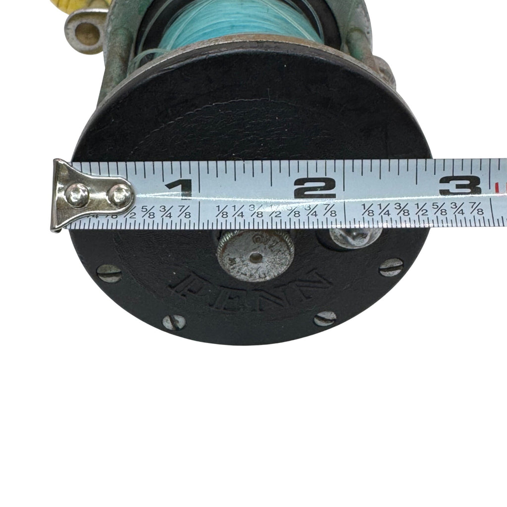 Vintage Penn No 155 Fishing Reel Beachmaster Saltwater Cassting Made In USA 3.5"