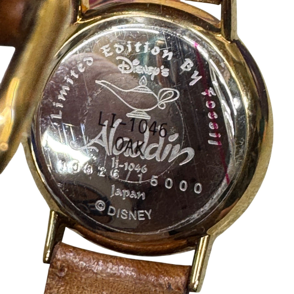 Disney Aladdin Limited Edition Fossil Watch Original Box & Collectible Tin READ
