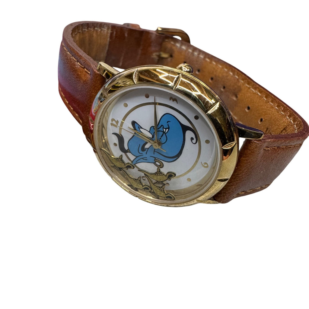 Disney Aladdin Limited Edition Fossil Watch Original Box & Collectible Tin READ