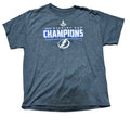 2021 Stanley Cup Champions Tampa Bay Lightning XL Gray T-Shirt Hockey NHL Fan