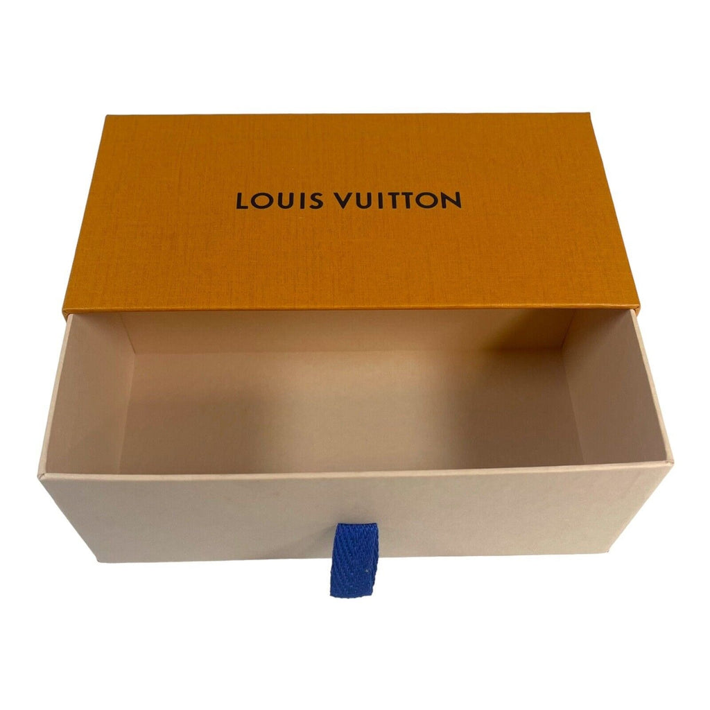 Authentic Louis Vuitton Sunglasses Box 7x3.5x3 Orange Drawer Style Gift Purse