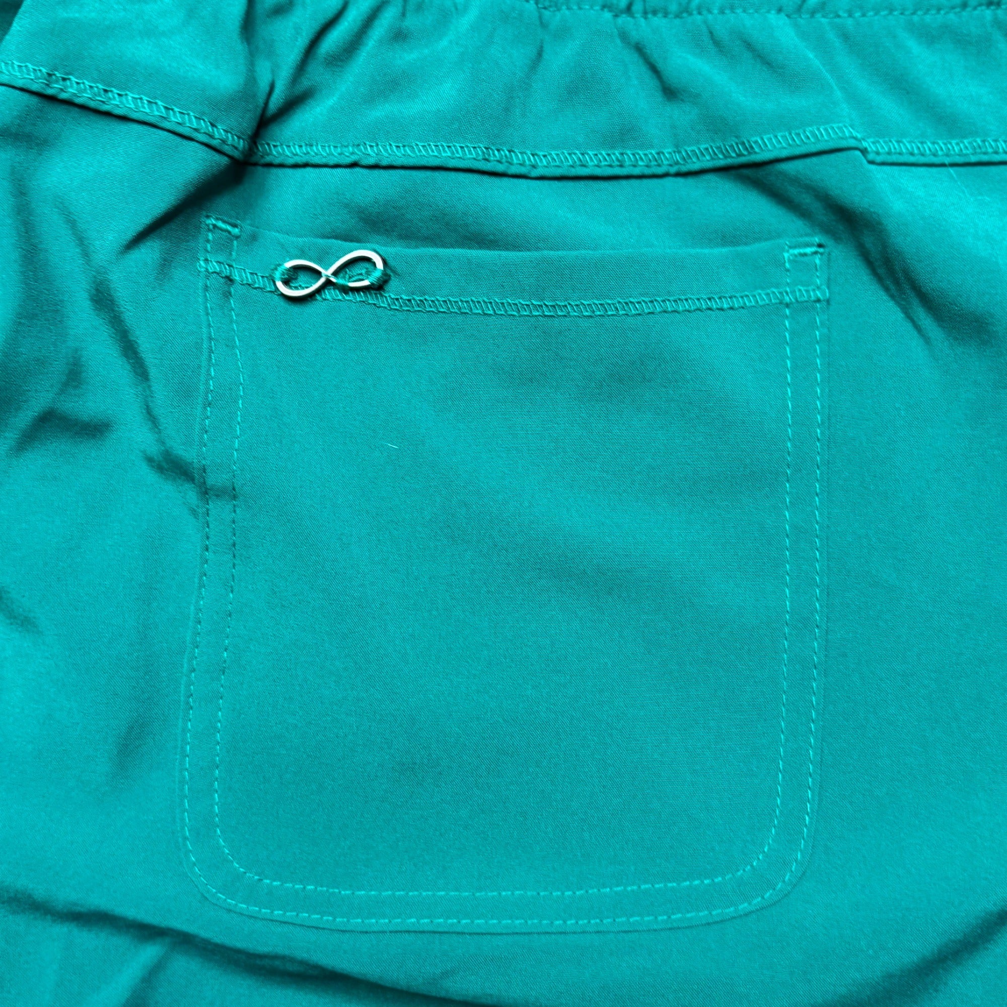 Cherokee Infinity Petite 2XL Scrub Pants Green  Joggers Elastic Ankle NEW w Tags