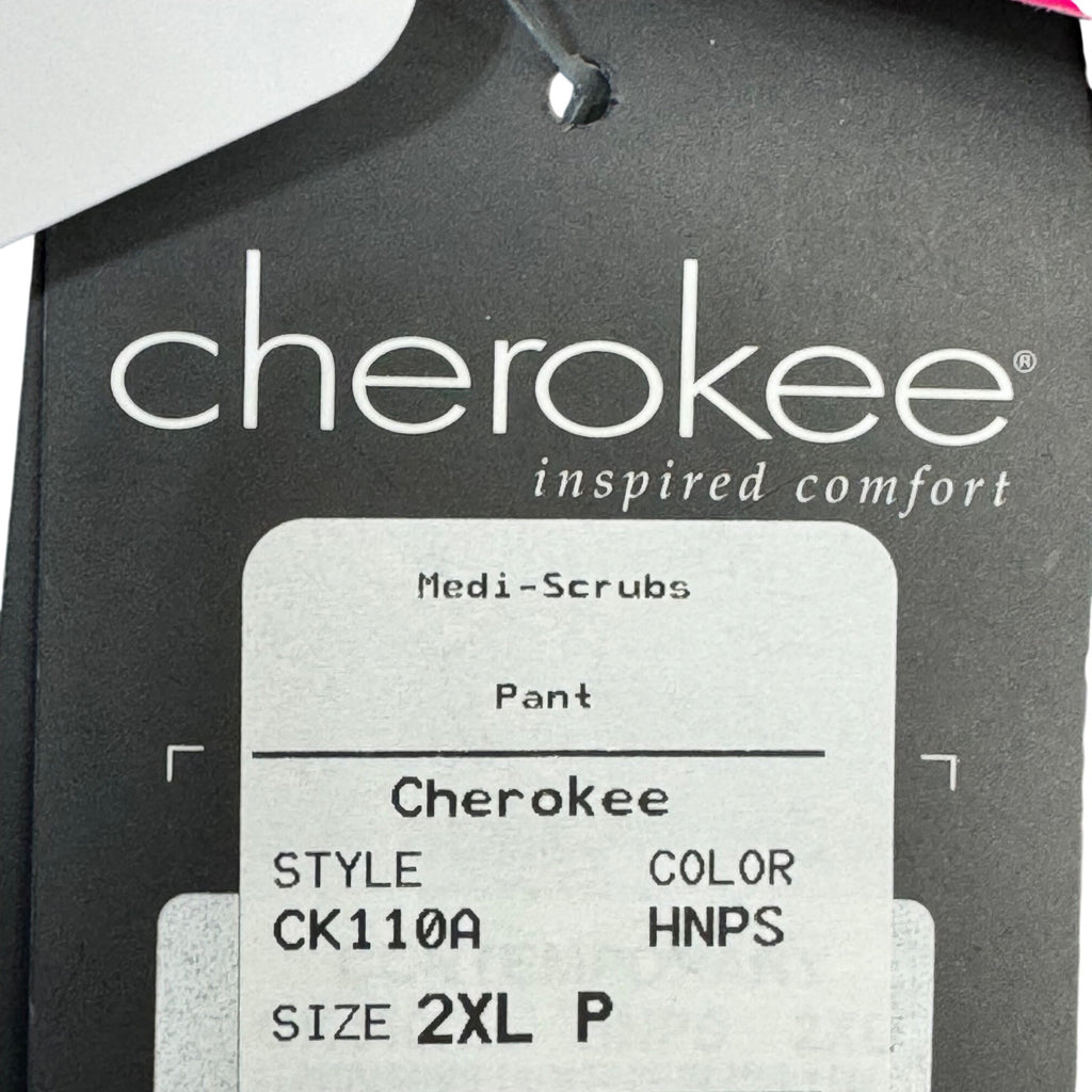 Cherokee Infinity Petite 2XL Scrub Pants Green  Joggers Elastic Ankle NEW w Tags