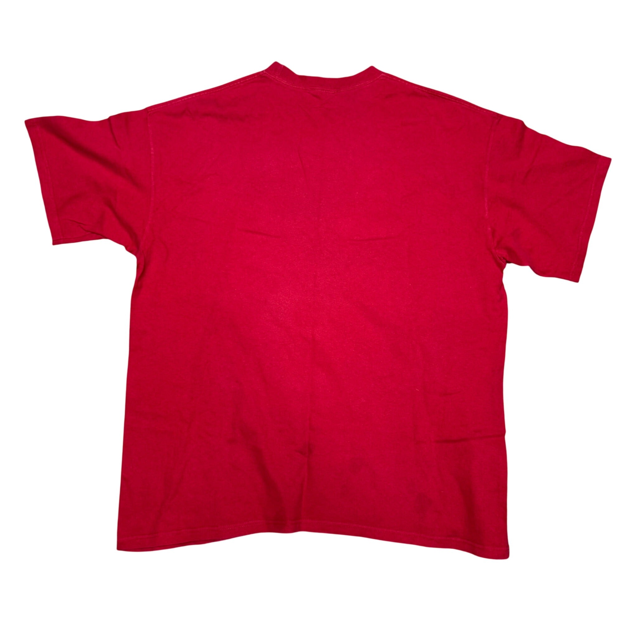 Vintage Nike NC State Red Graphic T-Shirt XL 100% Cotton Casual Short Sleeve Tee