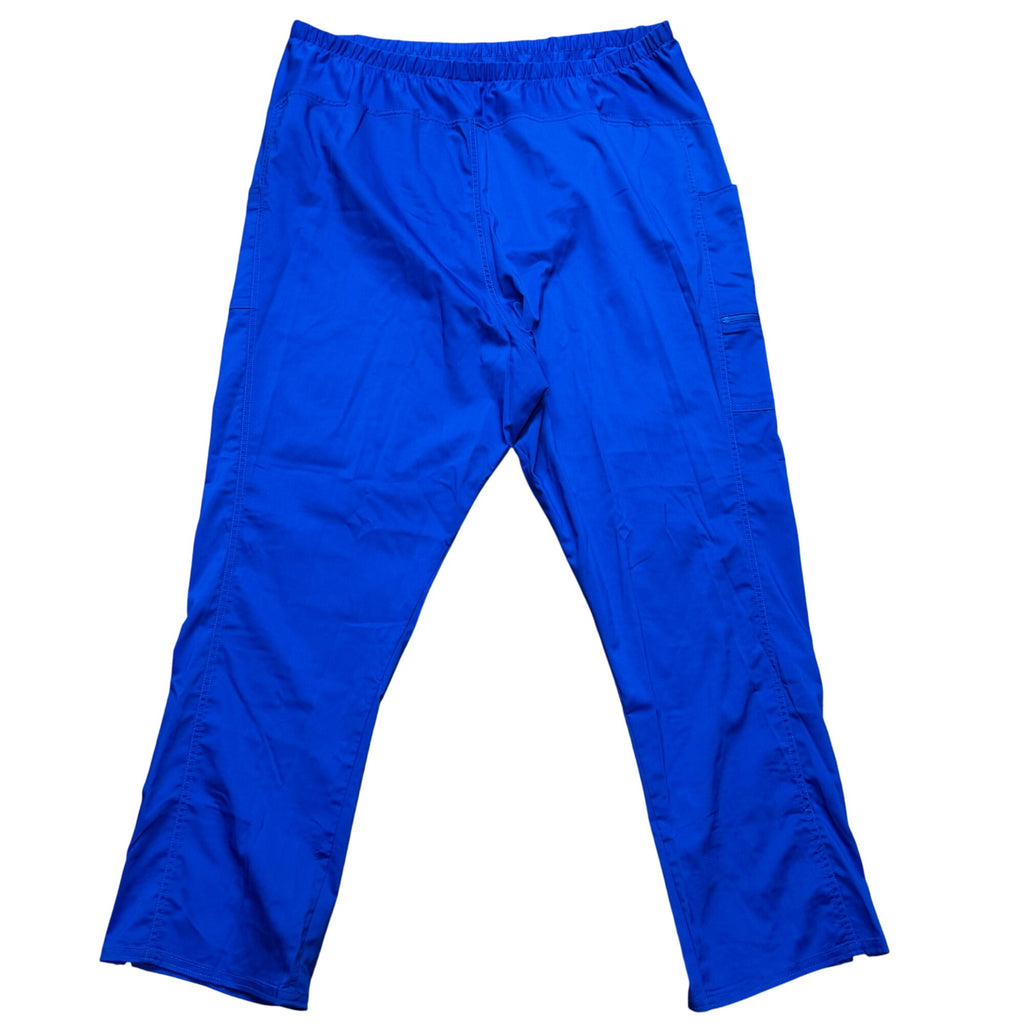 Cherokee Workwear Maternity Scrub Pants 2XL Elastic Stretch Panel Royal Blue