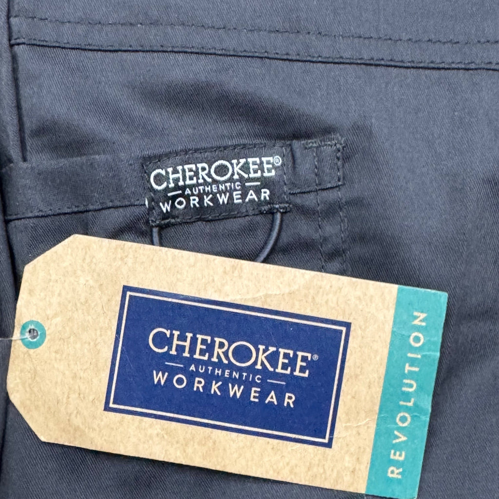 Cherokee Workwear Petite Scrub Pants 2XL Lot 3 Pair NEW Green Light Navy Blue