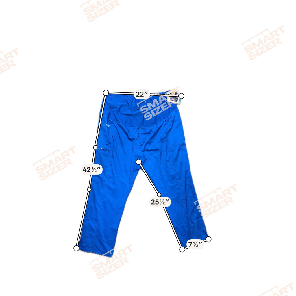 Cherokee Workwear Petite Scrub Pants 2XL Lot 3 Pair NEW Green Light Navy Blue
