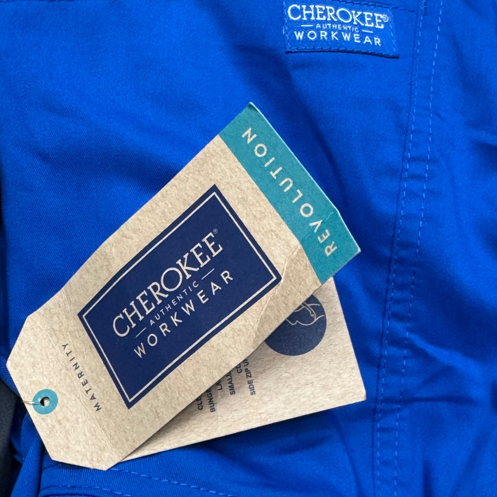 Cherokee Workwear Petite Scrub Pants 2XL Lot 3 Pair NEW Green Light Navy Blue
