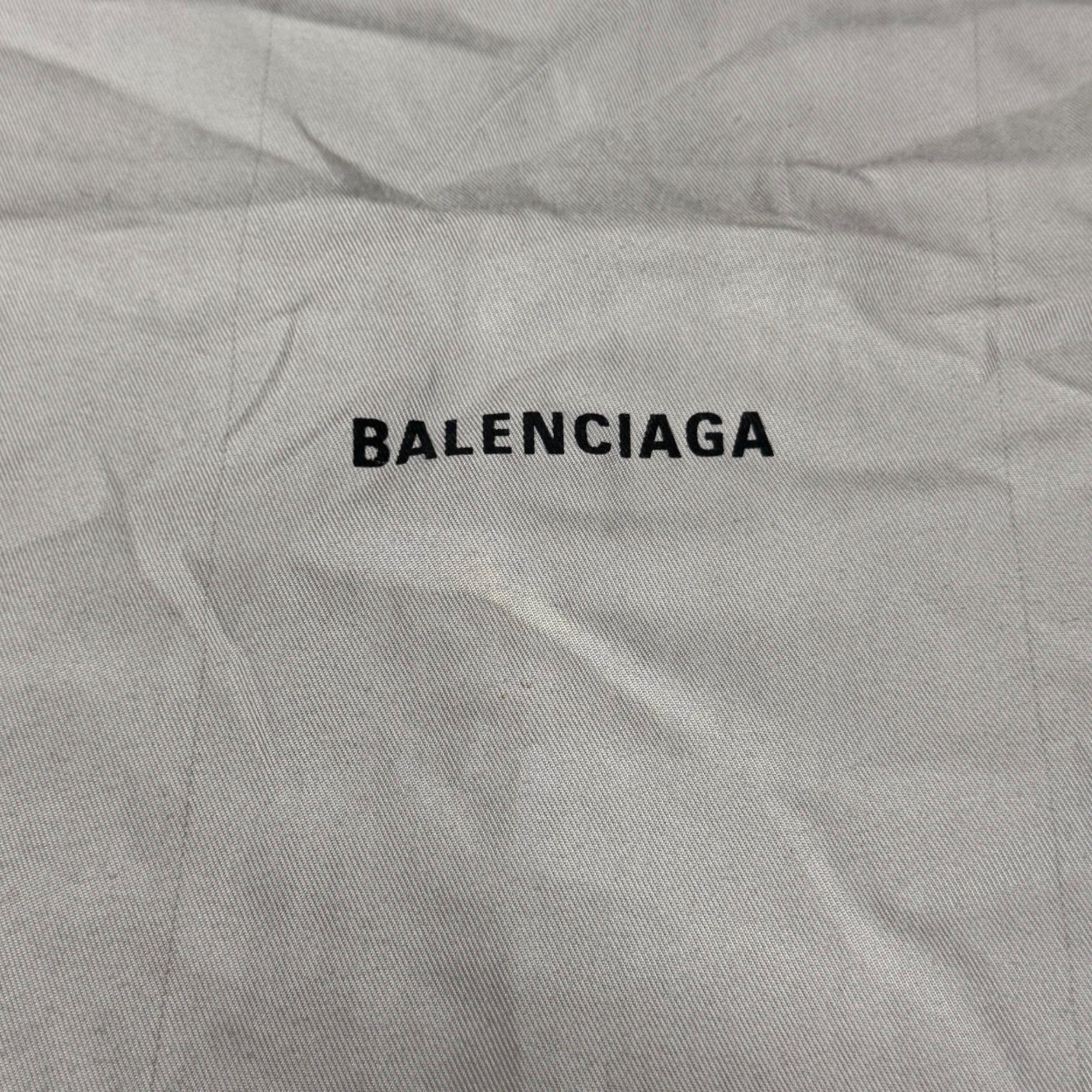 Balenciaga Dust Bag Beige Gray 13"x9" Handbag Shoes Purse Storage Gift Authentic