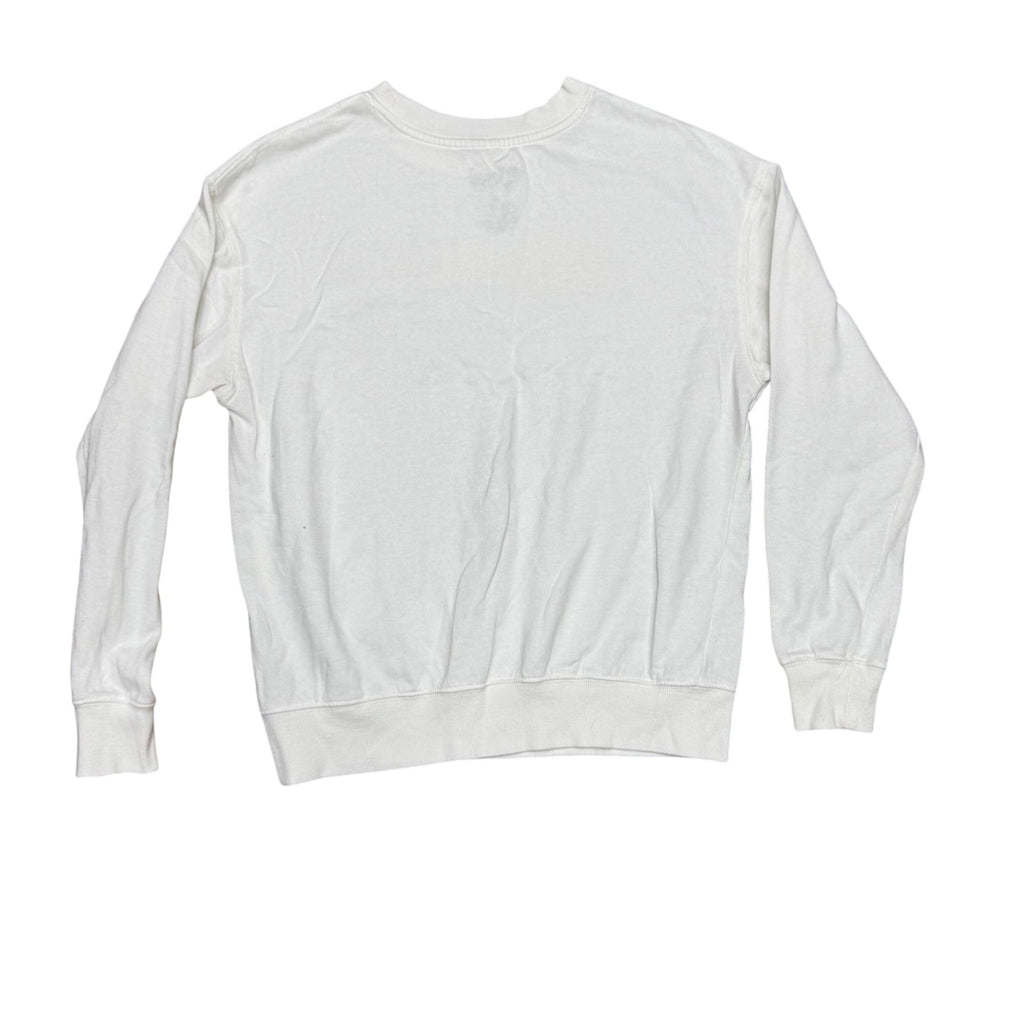 Blondie Size Medium White "One way Or Another" Crewneck Graphic Band Sweatshirt