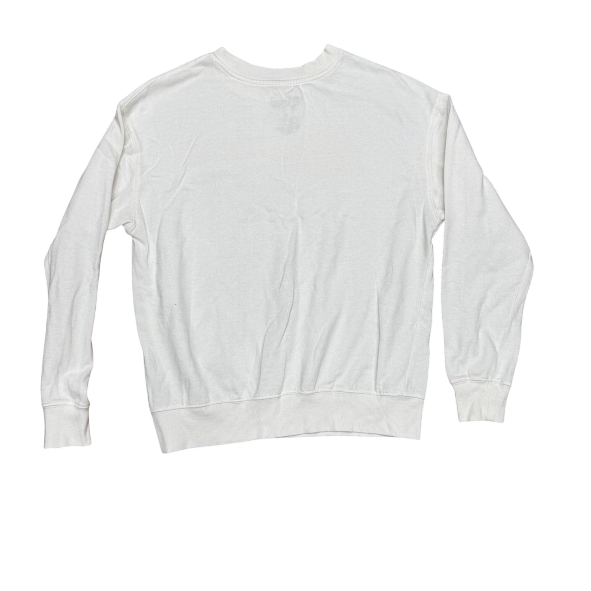 Blondie Size Medium White "One way Or Another" Crewneck Graphic Band Sweatshirt