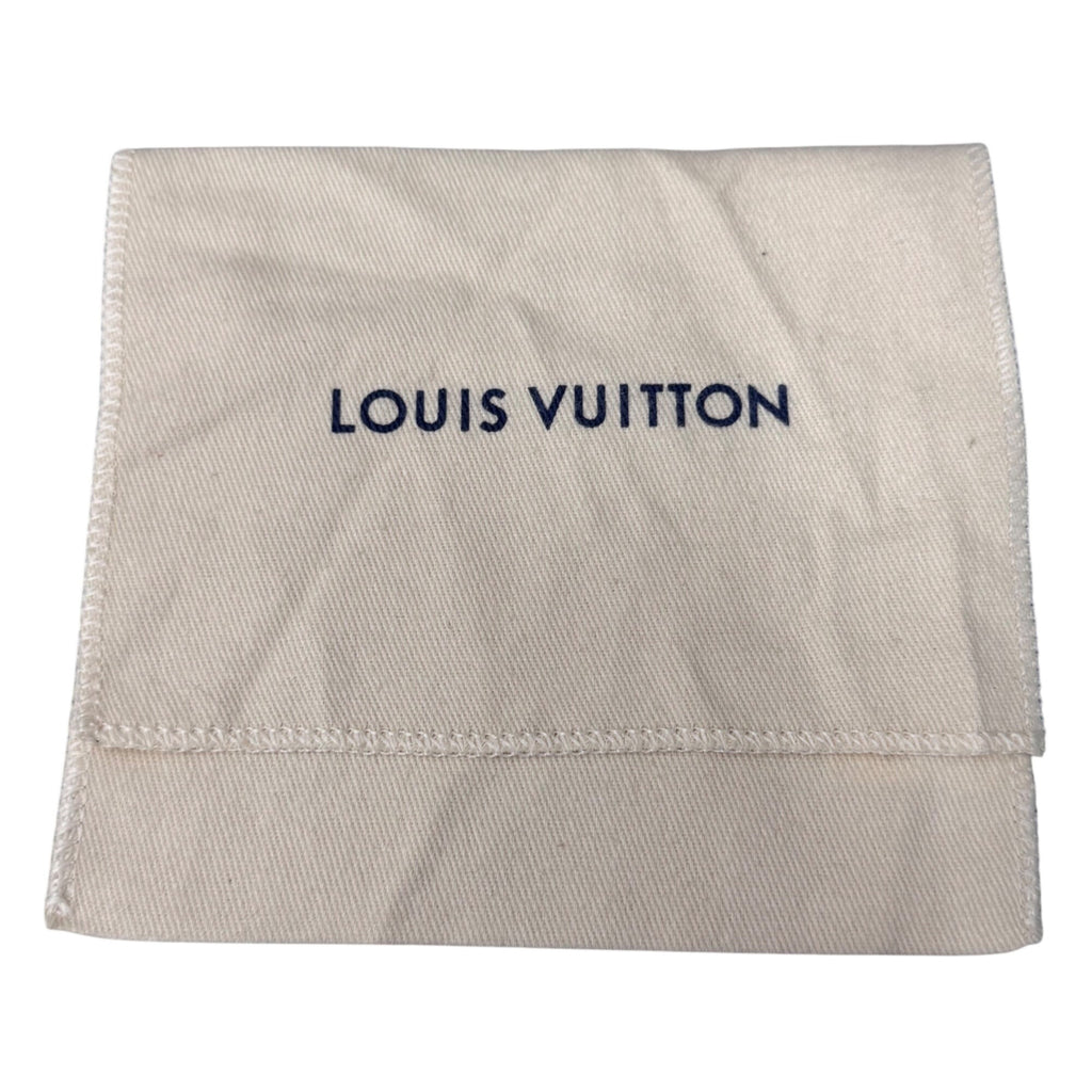Louis Vuitton Beige Cotton Dust Bag For Accessories 6”x5"