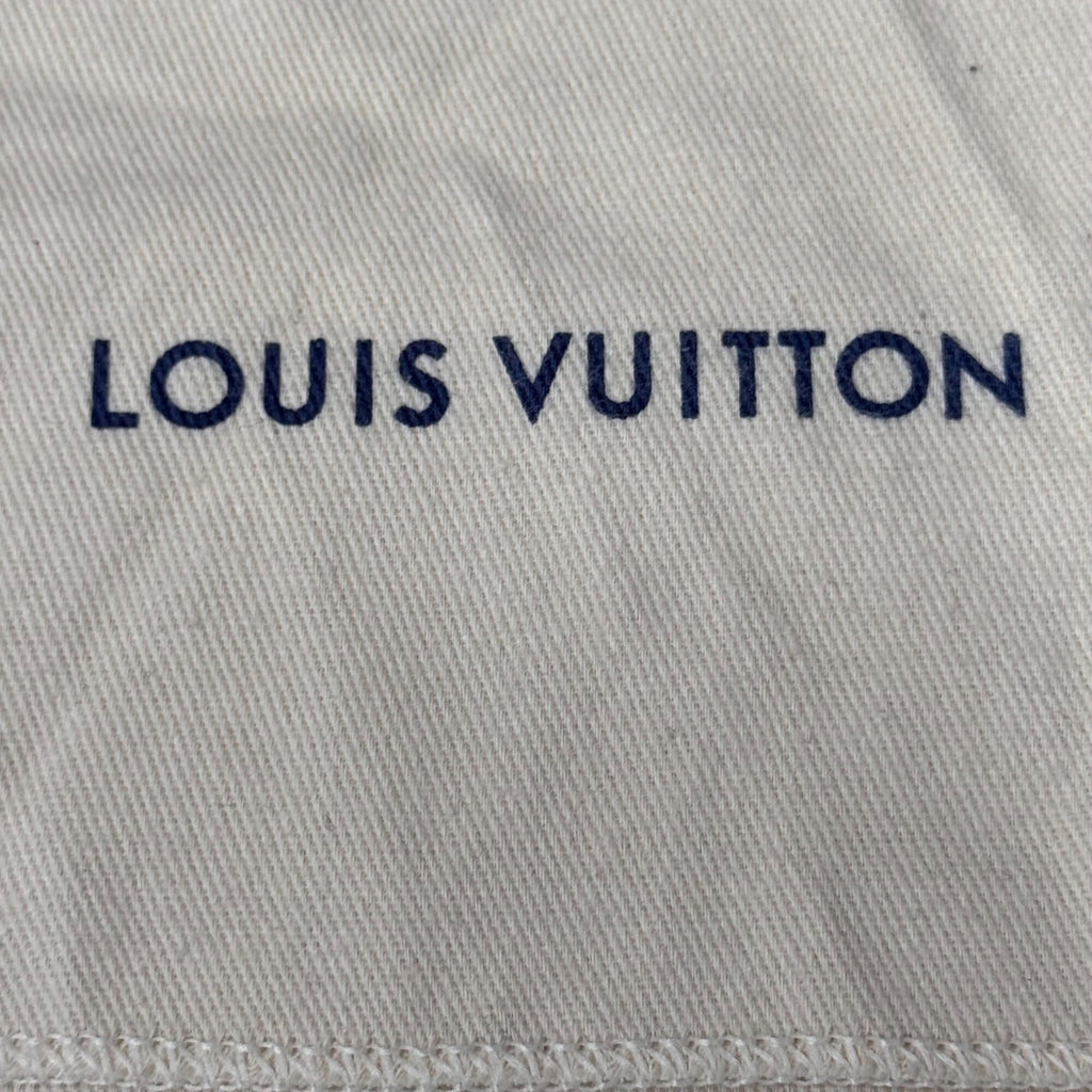 Louis Vuitton Beige Cotton Dust Bag For Accessories 6”x5"