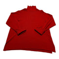 Carolina Colours Womens Red Long Sleeve Turtleneck Sweater 20W Plus Size Comfy