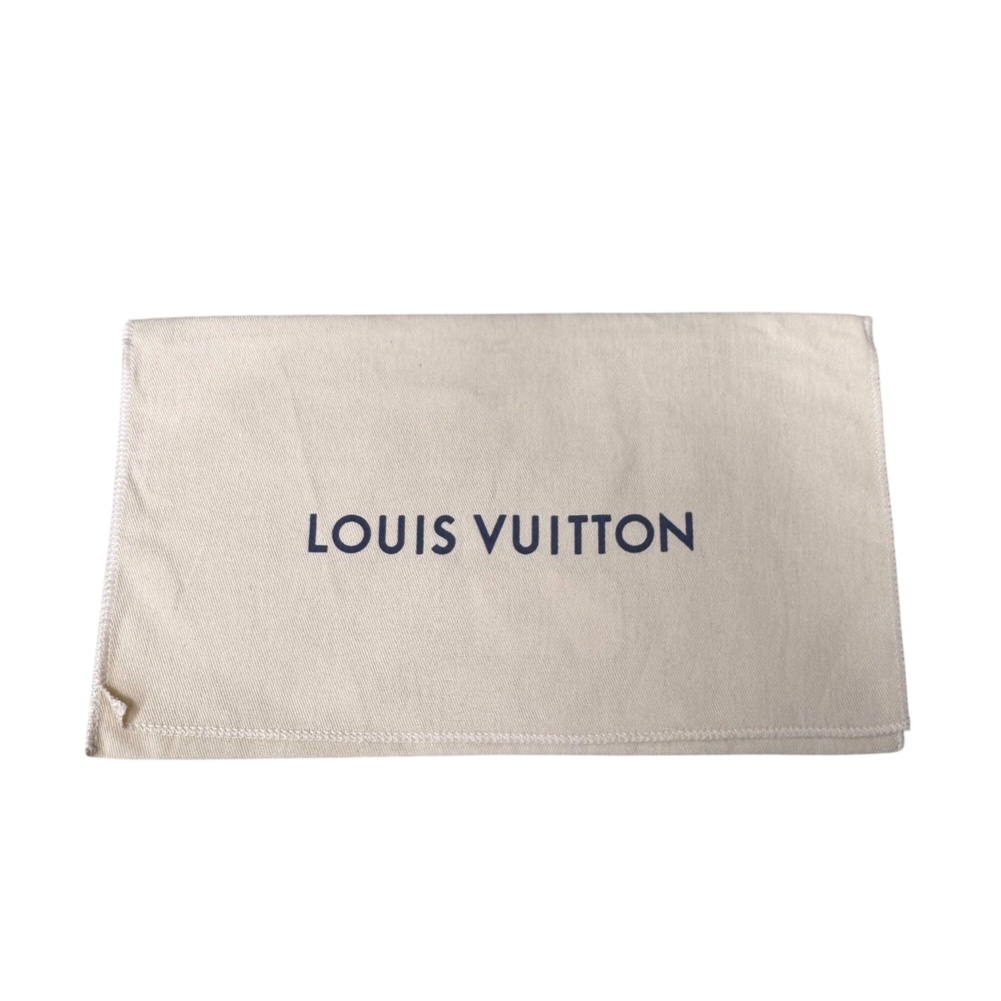 LOUIS VUITTON Dust Bag Envelope Flap 12x7" Authentic Purse Cover Storage Clutch