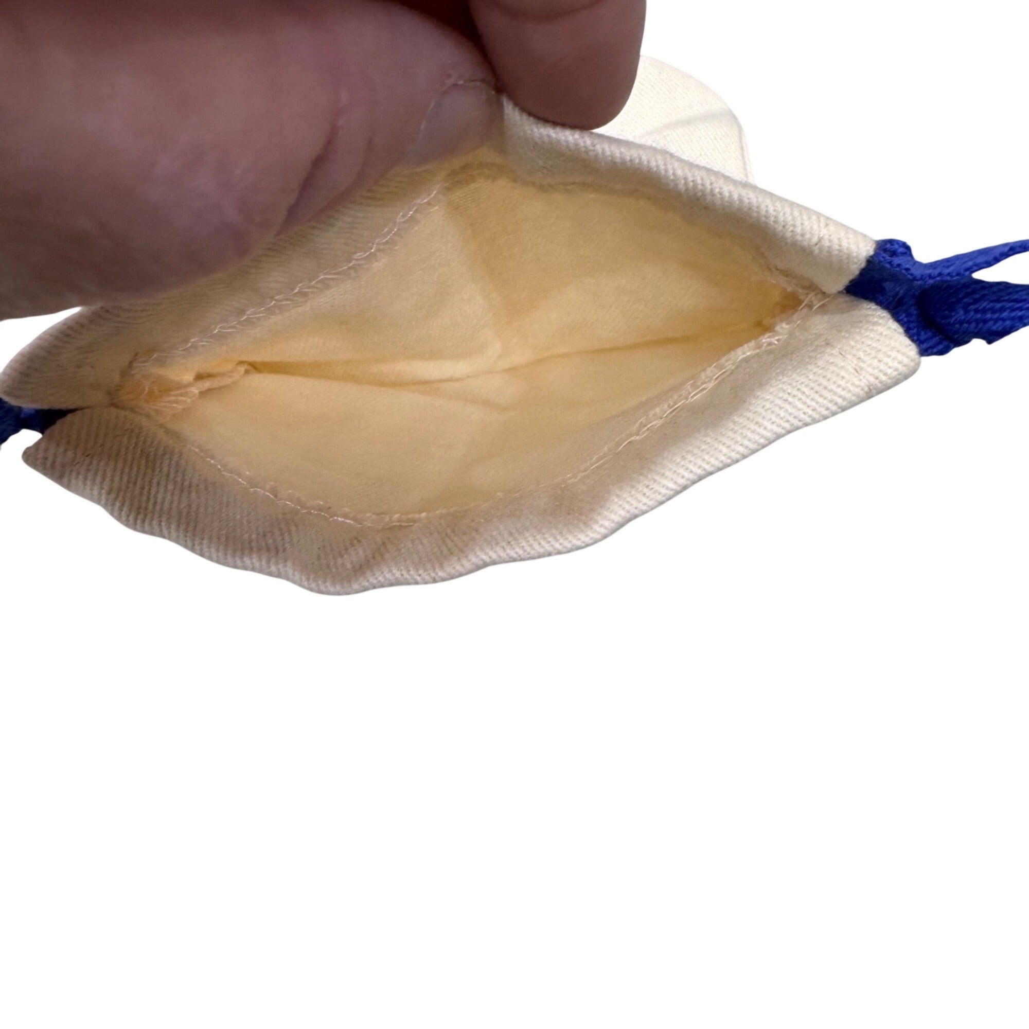 Louis Vuitton Beige Drawstring Dust Bag Storage Gift Authentic Sunglasses 4.5X7