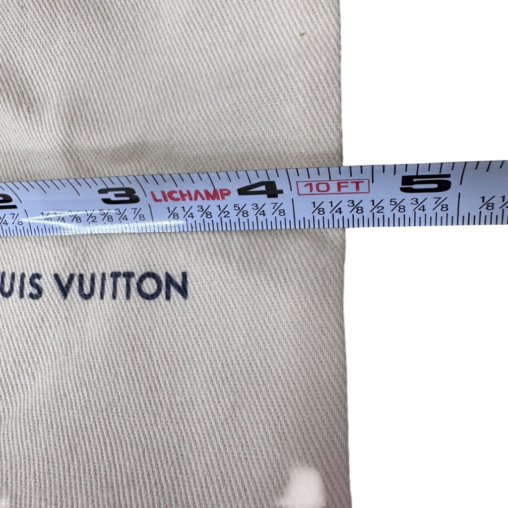 Louis Vuitton Beige Drawstring Dust Bag Storage Gift Authentic Sunglasses 4.5X7