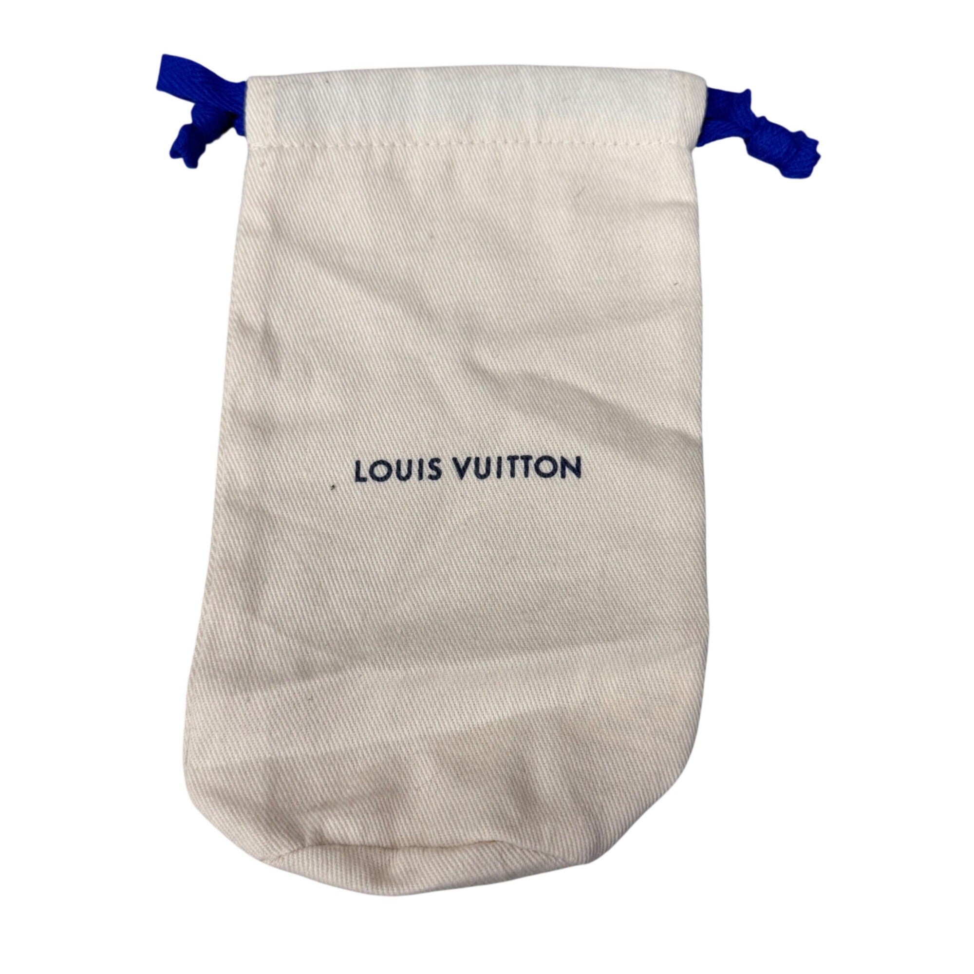 Louis Vuitton Beige Drawstring Dust Bag Storage Gift Authentic Sunglasses 4.5X7