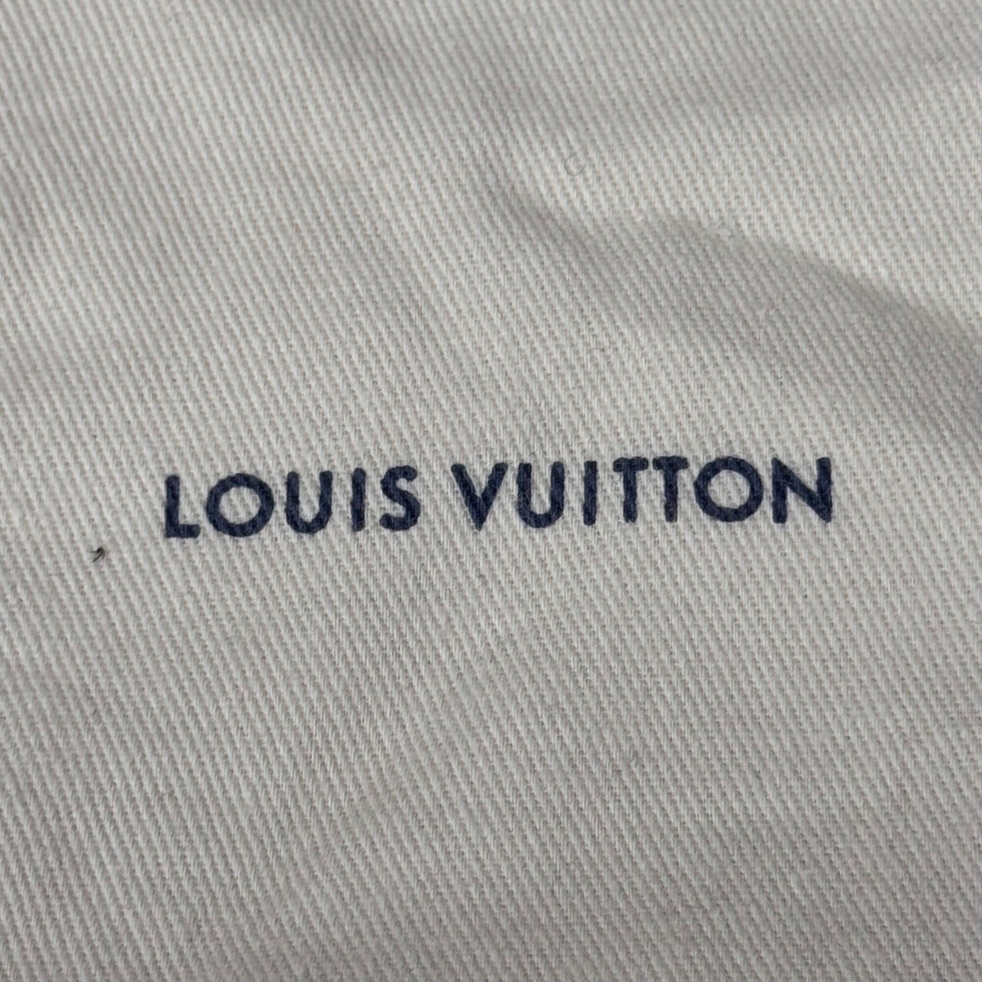 Louis Vuitton Beige Drawstring Dust Bag Storage Gift Authentic Sunglasses 4.5X7