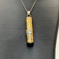 Vintage Angel Pill Prayer Box Pendant Necklace 925 Sterling Silver Gold Vermeil