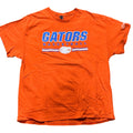 Florida Gators Basketball Orange T-Shirt XL 100% Cotton University of FL Fan